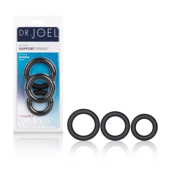 Dr Joel Kaplan Silicone Support Rings - Black