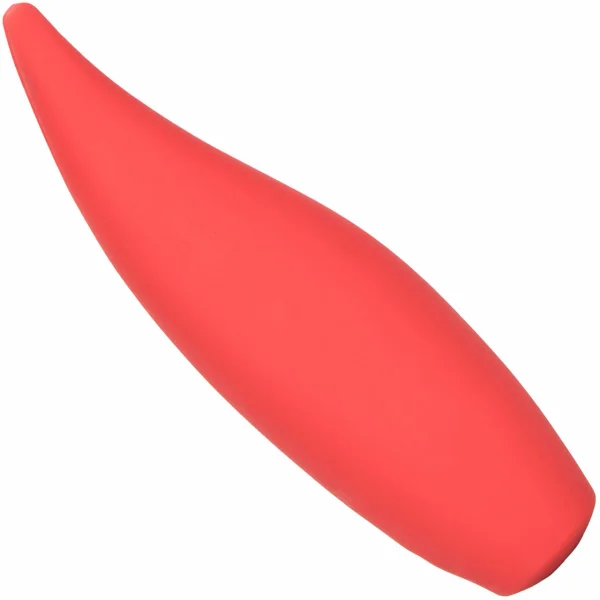 Red Hot Flare Silicone Rechargeable Vibrator by CalExotics