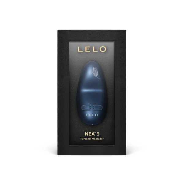 LELO NEA 3 Luxury Rechargeable Waterproof Vibrator - Alien Blue