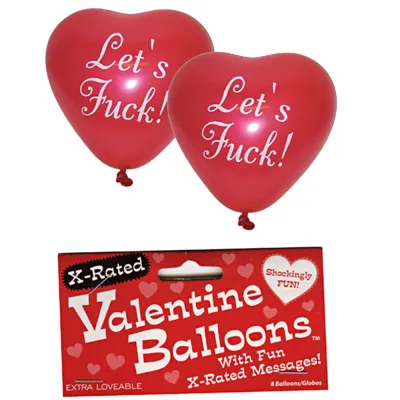 X Rated Valentines Balloons