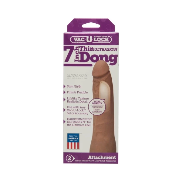 Vac-U-Lock 7 inches Ultraskyn Thin Dong Attachment — image 16 of 16