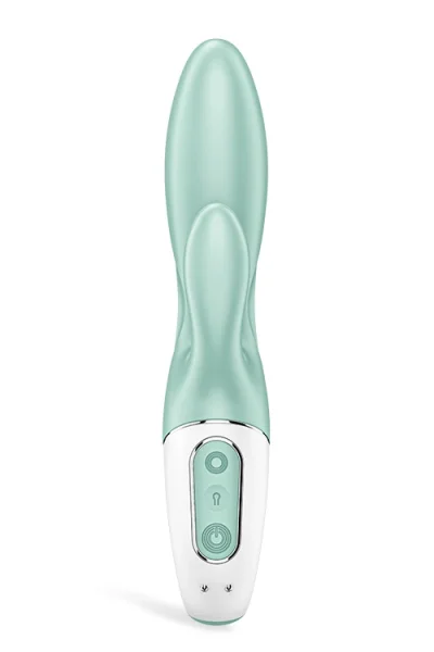 Satisfyer Air Pump Bunny 5 8" Inflatable Rabbit Vibrator with App Control