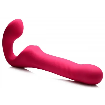 Wireless Mighty Thrust Strapless Strap On with Remote Control