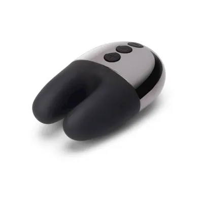 Le Wand Chrome Double Vibe Black