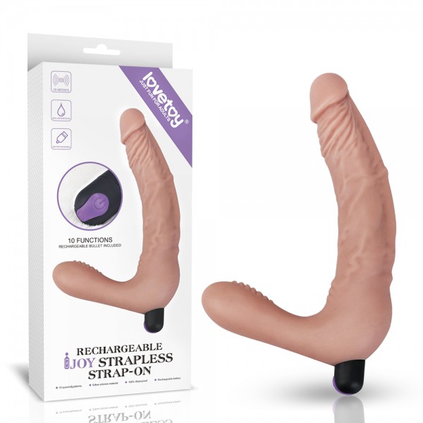 Vibrating Strapless Strap On