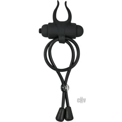 Ram Silicone 10 Function Vibrating Horny Cocktie Black