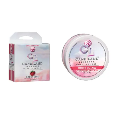 CandiLand Strawberry Body Icing 2oz Jar