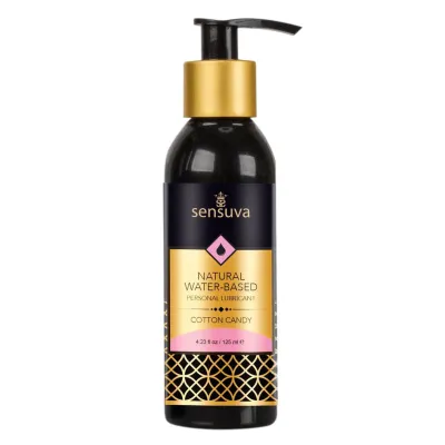 Sensuva Natural Cotton Candy Lubricant Water Based 125ml