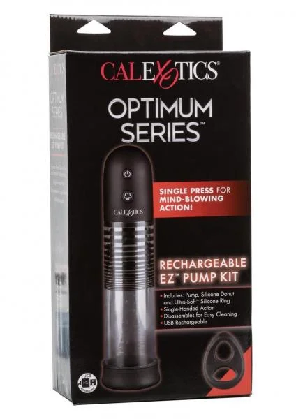Optimum Rechargeable EZ Penis Pump Kit Clear — image 6 of 8