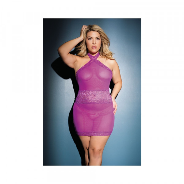 Dress Magenta Xl