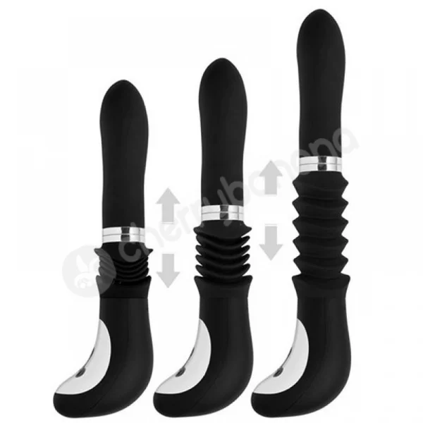 MiaMaxx Black Thruster Vibrator
