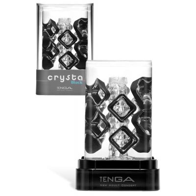 Tenga Crysta Block Grip Stroker