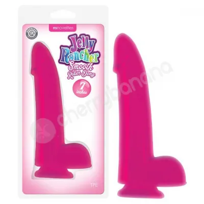 Jelly Rancher Pink 7 Smooth Rider Dong