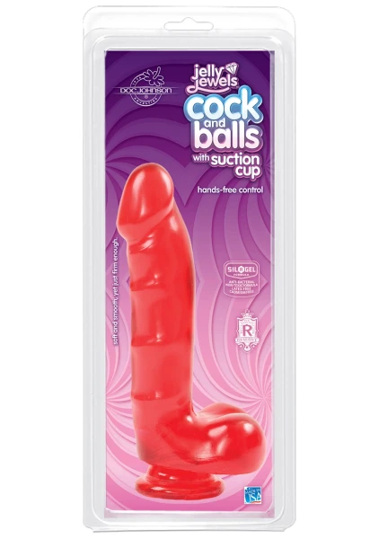 Jelly Jewels - Cock and Balls with Suction Cup — image 8 of 20
