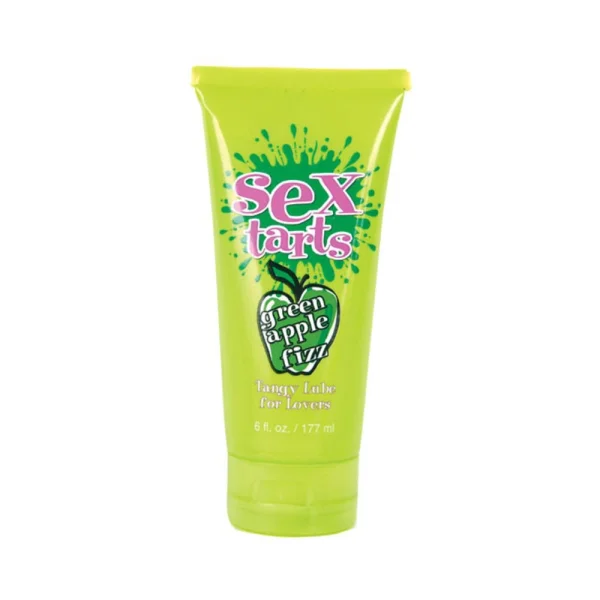 Sex Tarts Green Apple Fizz Flavored Lubricant 6 Fl Oz.