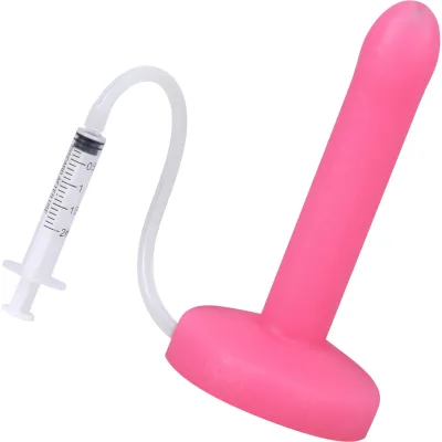 POP Slim Squirting Harness Compatible Silicone Dildo Watermelon