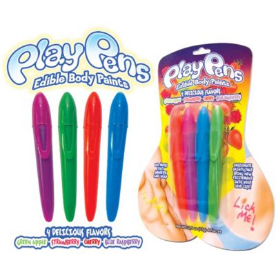 Play Pens Edible Body Paint Fruit Flavors