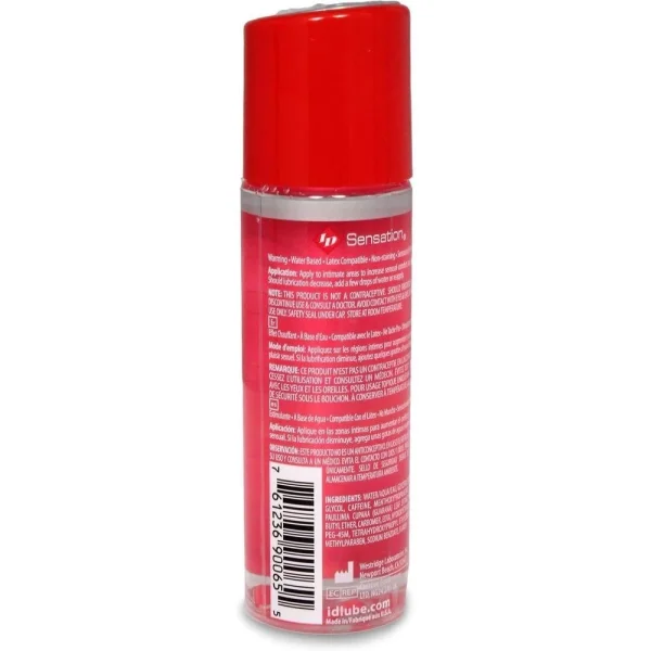 ID Sensation Warming Stimulating - Water-Based Lube | 2.2oz (65ml)