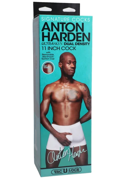 Signature Cocks - Anton Harden - 11" ULTRASKYN Cock with Removable Vac-U-Lock Suction Cup — image 4 of 9