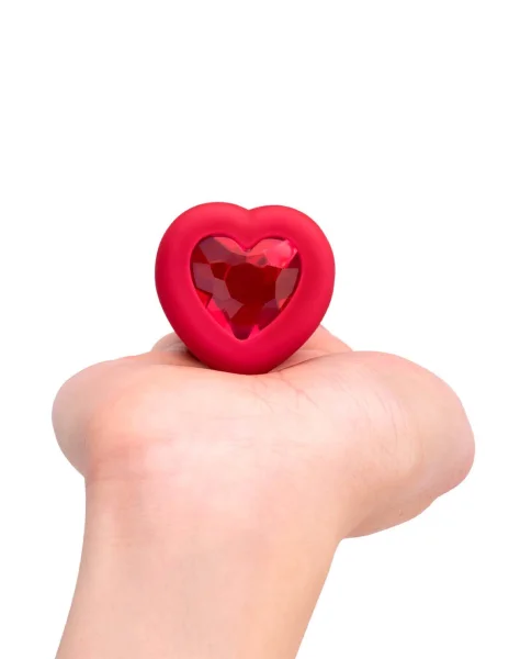 B-Vibe Vibrating Heart Plug M/L — image 5 of 13