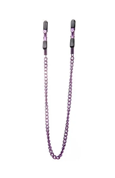 Ouch Adjustable Nipple Clamps with Chain