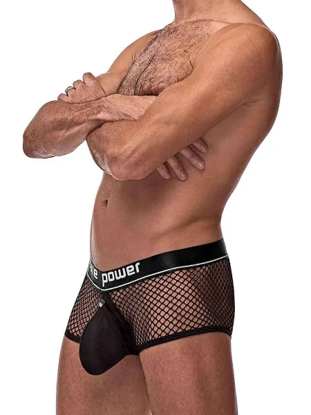Cock Pit Net Mini Cock Ring Short - Extra Large -  Black