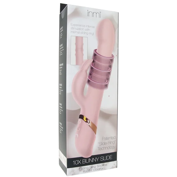 Sliding Ring Rabbit Vibrator | Blended Clit & G-Spot Orgasm Rabbit