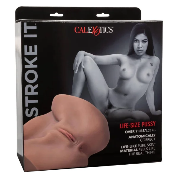 Stroke It Life-size Pussy - Brown