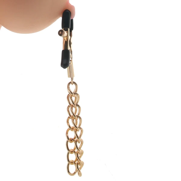 Ride 'em Premium Denim Collection Nipple Clamps