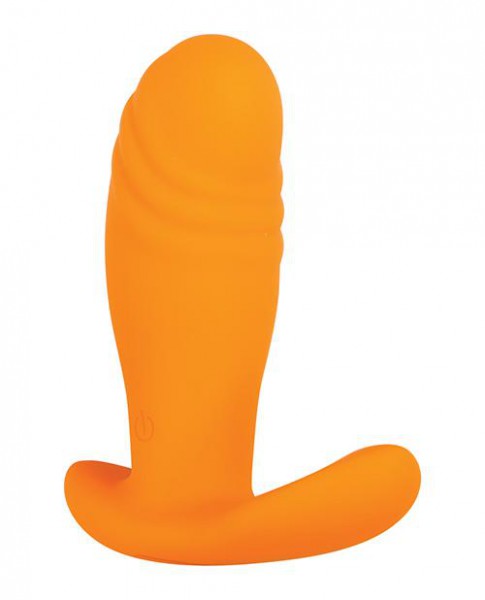 Creamsicle Vibrating Plug with Remote Control by Evolved Novelties