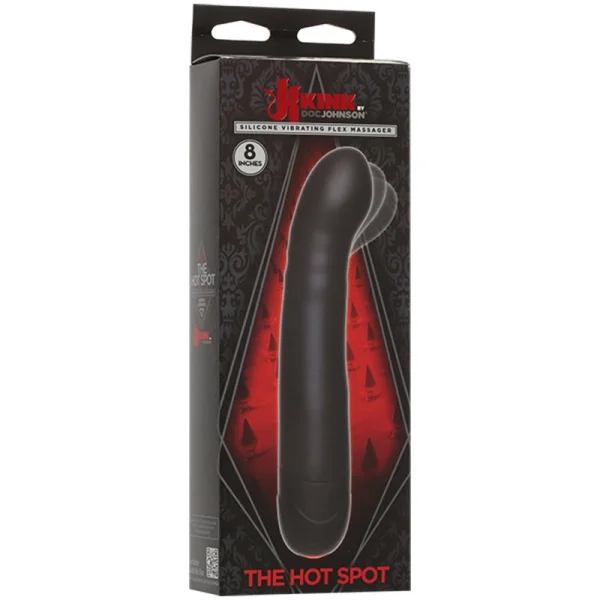 Kink The Hot Spot Vibrating Flex Massager Black