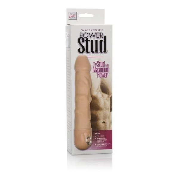 Power Stud Rod Ivory Vibrating Dildo — image 6 of 8