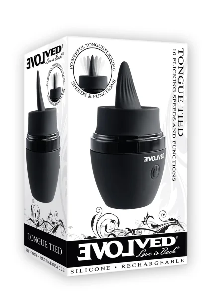 Evolved Tongue Tied Clitoral Stimulator