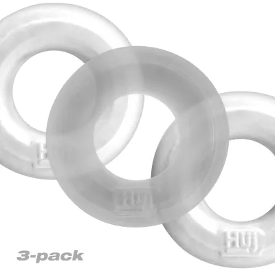 Huj3 C Ring 3 Pack White Clear Ice