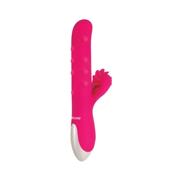 Evolved Love Spun Silicone Rechargeable Pink — image 5 of 9