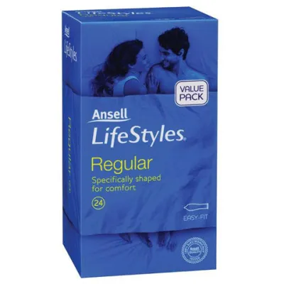 Ansell Lifestyles Regular 24 Pack