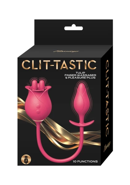 Clit-Tastic Tulip Finger Massager & Pleasure Plug