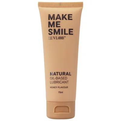 Luvloob Make Me Smile Oil based Lubricant Honey 75ml