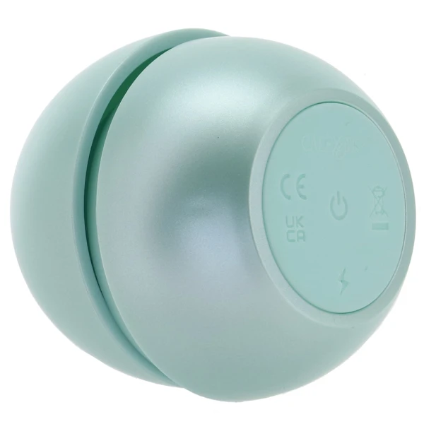 Opal Ripple Massager Rechargeable Waterproof Silicone Vibrator By CalExotics - Green