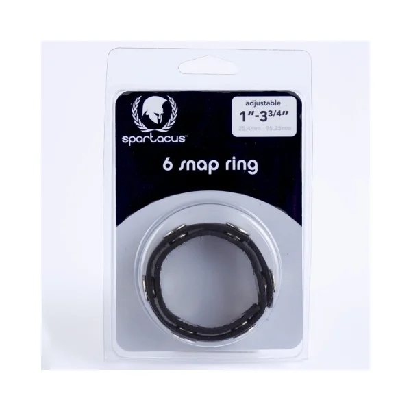 Spartacus Six Speeds Leather Cock Ring — image 6 of 9
