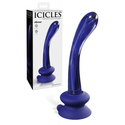 Pipedream 7 1 Icicles Hand Blown Curved Glass Dildo