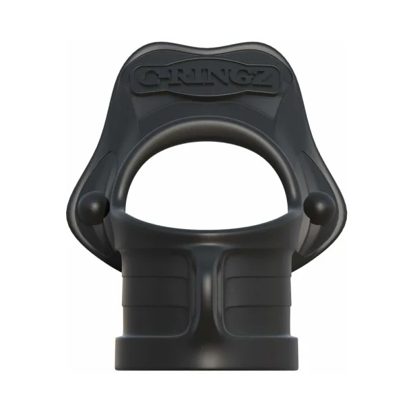 Fantasy C-ringz Rock Hard Ring & Ball-stretcher - Black