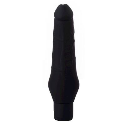 Natural Silicone Vibrator Black 7 8 Inch
