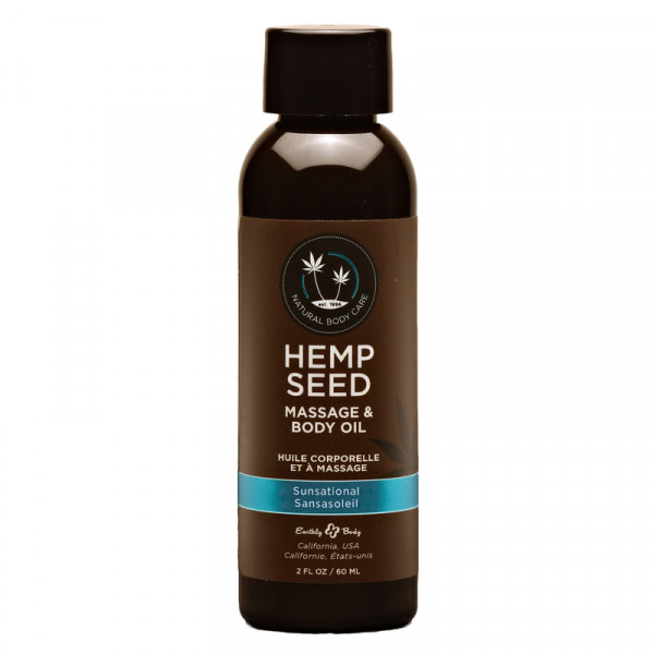 Wood Hemp Massage Oil 237ml