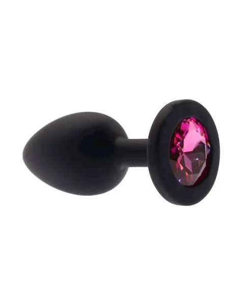 Kink Range Silicone Gemmed Butt Plug - 2.8 Inch - Small