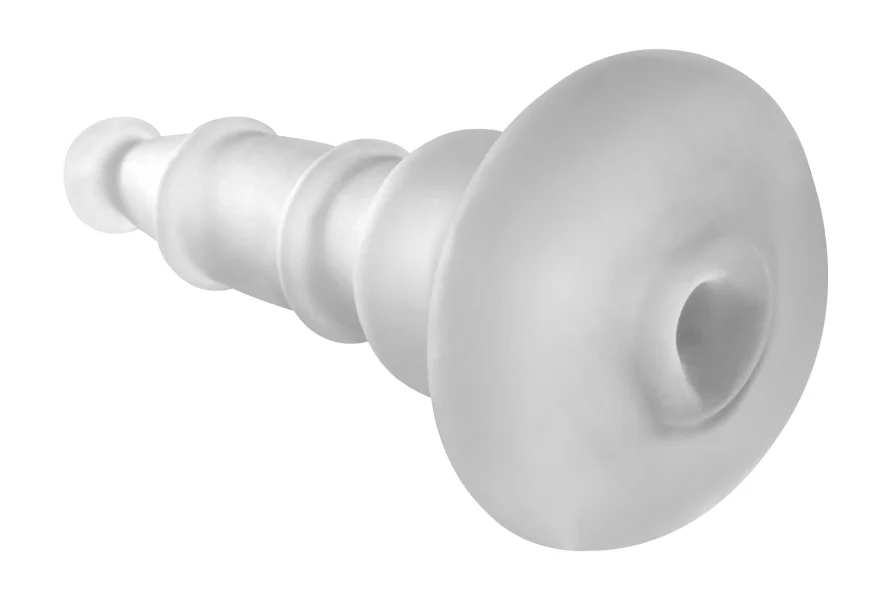 Xplay Anal Sleeve Plug 7.0 Inch - Clear