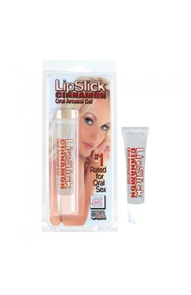 Lipslick cinnamon oral arousal gel