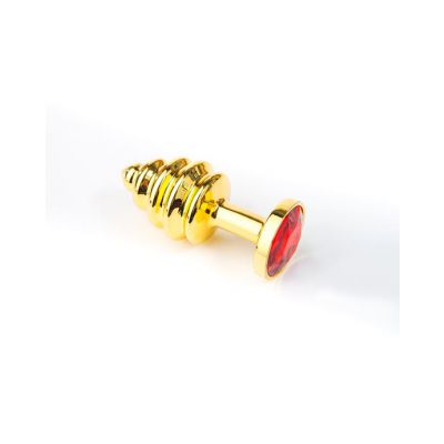 Gemmed Ruby Buttplug Small Ruby