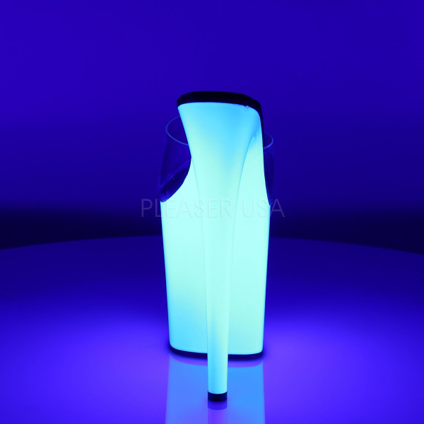 8 inches Heel, 4 inches PF Slide, Neon UV Reactive — image 4 of 4