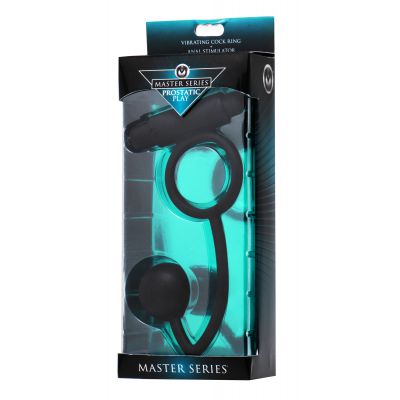 Prostatic Play Odyssey Vibrating Cock Ring and Anal Stimulator